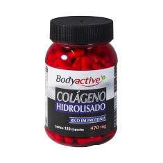 Colágeno Hidrolisado 120 Cápsulas Bodyactive-Unissex