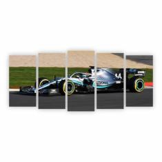 Quadro Lewis Hamilton, Formula 1, Mercedes Benz F1 em Canvas - PlimSho