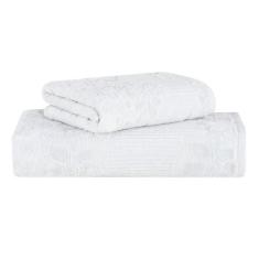 Jogo de Toalhas Buddemeyer Lollipop Banho 2 Peças, Cinza, Banho