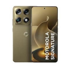 Smartphone Motorola Signature 5G - 512GB 24GB (12GB RAM + 12GB RAM Boost), 3 cameras 50MP Sony Lytia e Zoom 100x, Tela 1.5K extreme Amoled 165hz