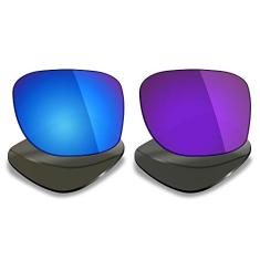 Mryok 2 pares de lentes polarizadas de substituição para óculos de sol Oakley Holbrook LX – Opções