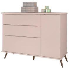 Cômoda Infantil Retro Alice Acetinado - Phoenix Baby