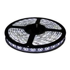 Fita LED 5050 BRANCO FRIO Rolo 5m com fonte 12V 5A