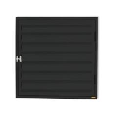 Abrigo D`Água/GásPlus 1 Folha com Ventilação 60x60cm Brimak Preto
