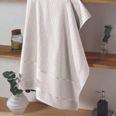 Toalha de Banho Aveludada Bella para Bordar 70cm x 1,40m - Dohler