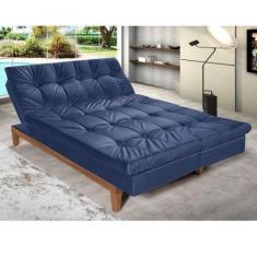 Sofá Cama 3 Lugares 5 Posições Versátil Madero Espresso Móveis