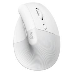 Mouse Sem Fio Lift Vertical Logitech Branco - 910-006469