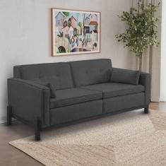 Sofá Tiê 2 Lugares 182cm em Linho CabeCasa MadeiraMadeira