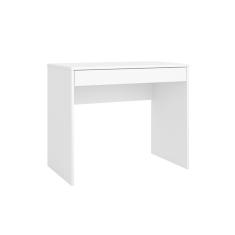 Escrivaninha p/ Escritório Facility c/ 1 Gaveta Branco - Demóbile