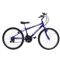 Bicicleta Aro 24 Masculina 18v Muttant Saidx, Azul
