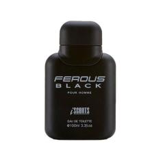 Perfume I-scents Ferous Black Masculino - Eau de Toilette 100ml, 100ml