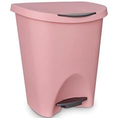Lixeira Com Pedal 15L Rose