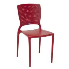 Cadeira Safira Vermelha Tramontina 92048/040