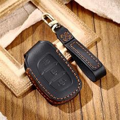 Capa para porta-chaves do carro, capa de couro inteligente, adequado para HYUNDAI Tucson Elantra Sonata I40 IX35, porta-chaves do carro ABS inteligente para chaves do carro