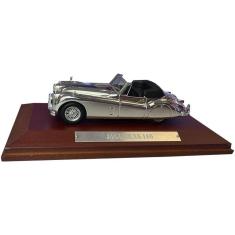 Miniatura Jaguar XK 140 Cromado Escala 1/43 Ixo Models
