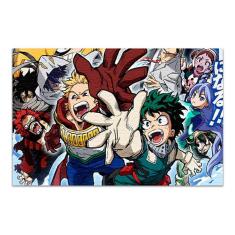 Quebra Cabeça Boku No Hero Personalizado 120 Peças 003