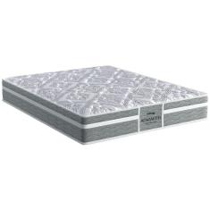 Colchão King Espuma D28  / EP Anatômico ProDormir  Advanced Tech1000 Plus Euro Pillow Gray (193x203x24) - Probel