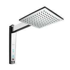 Chuveiro Lorenzetti Acqua Century Digital Preto 220v 7500w, Preto Crom