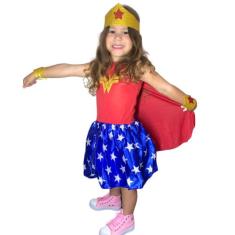 Fantasia Das Princesas Meninas Vestido Infantil Escolha - Alicia Fanta