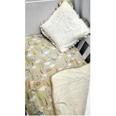 Kit Edredom Dupla Face + Travesseiro Dupla Face Infantil - Comprananet