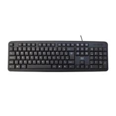 Teclado com Fio Slim Conexão USB Cabo de 150cm Preto Multi (Multilaser) - TC065 TC065