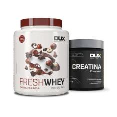 KIT BULKING FRESHWHEY 450G (Hipertrofia) Chocolate e Avelã 450g + Creatina 300g-Unissex