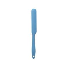 Espátula de Confeiteiro de Silicone Duplo Pequena - Oikos AZUL, Azul