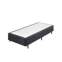 Base Box Somiê Solteiro 88x188x37cm Uni Ecoflex Azul Marinho