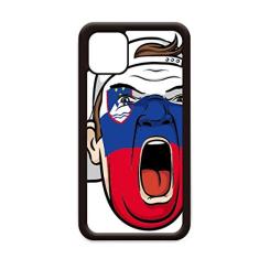 Capa com bandeira da Eslovênia para iPhone 11 Pro Max para Apple Mobile Case