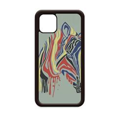 Capa Graffiti Simples Colorida Pinto Animal para iPhone 12 Pro Max para Apple Mini Mobile Case