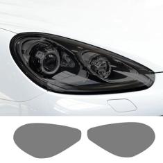 LAVIYE Farol do carro Anti proteção contra riscos Película Lanterna Traseira Transparente Fumê TPU Sticker, Para Porsche Cayenne 2015 2016 2017 Turbo 958