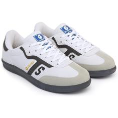 Tênis Feminino Casual Masculino Classic Retrô Street White Confort Sapatênis Vintage T-Samba 05-Unissex