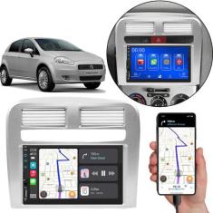 Kit Multimídia Carplay Punto 2008-2012 7 Pol MP5 Touch-screen + Câmera
