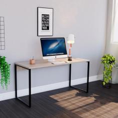 Mesa Escritório Reta 150cm Martinucci Iron IRMR1560CBCBP Home Office C