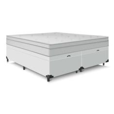 Cama Box Baú King Com Colchão Confort Tec 193x203x42 Premium - ProMax,