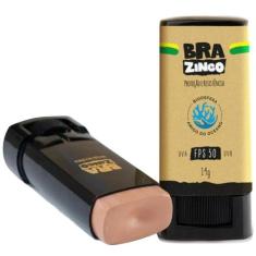 Protetor Solar Facial Brazinco Bastão 50 Fps 14g - Bege Médio