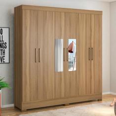 Guarda Roupa com Espelho Ferrara Amendola - CasaH