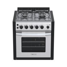 Fogao a Gas de Embutir 4 Bocas Venax Gaudi Platinum GII Inox 127V