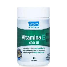 Vitamina E 30 Cápsulas Stem Novalatina 