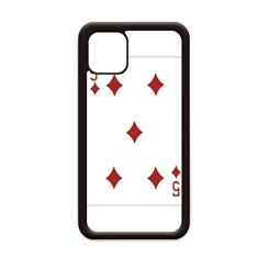 Diamond 5 Baralho Padrão para iPhone 11 Pro Max Capa para Apple Mobile Case