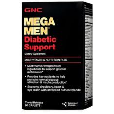 Mega Men Diabetic Support (90 Caps) - Gnc