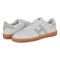 Tommy Hilfiger Tênis feminino Maisie, Branco Multi 141, 38