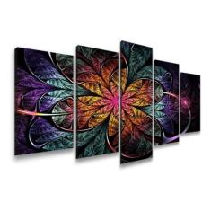 Quadro Decorativos Sala Quarto Minimalismo Abstrato Mosaico - Olph Dec