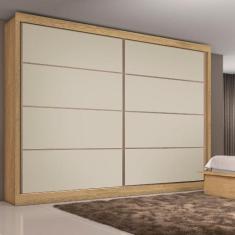 Guarda Roupa Casal 2 Portas 6 Gavetas Sevilha Flex Color em MDF Made M