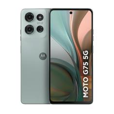 Smartphone Motorola Moto g75 5G - 256GB 16GB (8GB RAM+8GB Ram Boost) e 50MP Sony Lytia 600 Camera Moto AI Ultrarresistencia militar