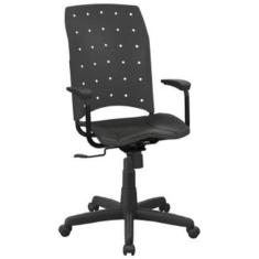 Cadeira Giratoria Plaxmetal Presidente Ergoplax - 33682.1.1