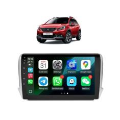 Kit Multimidia Peugeot 2008 Allure Essencial 9 Pol Carplay AndroidAuto