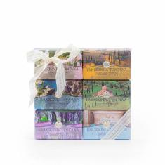 KIT NESTI DANTE - 6 SABONETES de 150g - EMOZIONI IN TOSCANA
