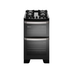Fogão 4 Bocas Electrolux Preto Duplo Forno Experience FE4DB, Preto, 11