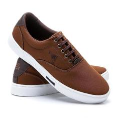 Tênis Sapatênis Masculino Polo Joy Casual Em Lona-Masculino